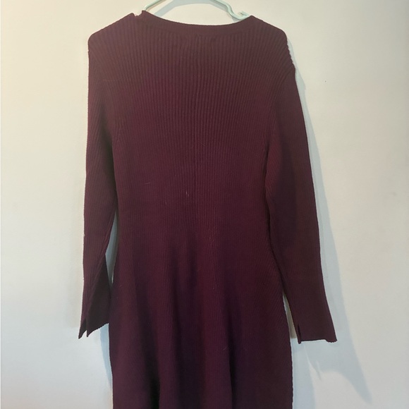 Maroon/dark purple sweater dress from Nine West - Picture 3 of 3